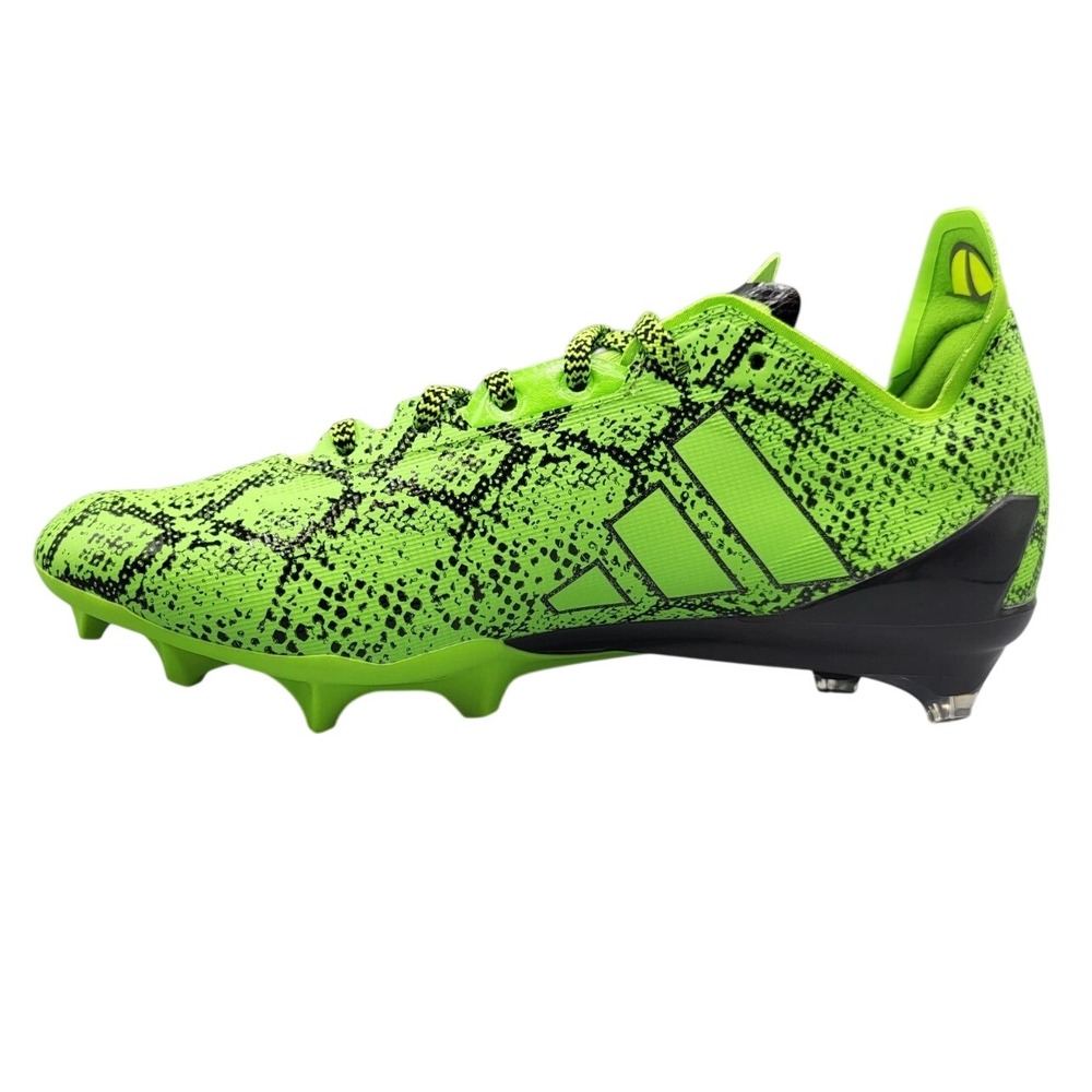 Adidas Adizero Electric 2. Baseball Cleats Mens 15 Green New Low JR7821 - Picture 3 of 6
